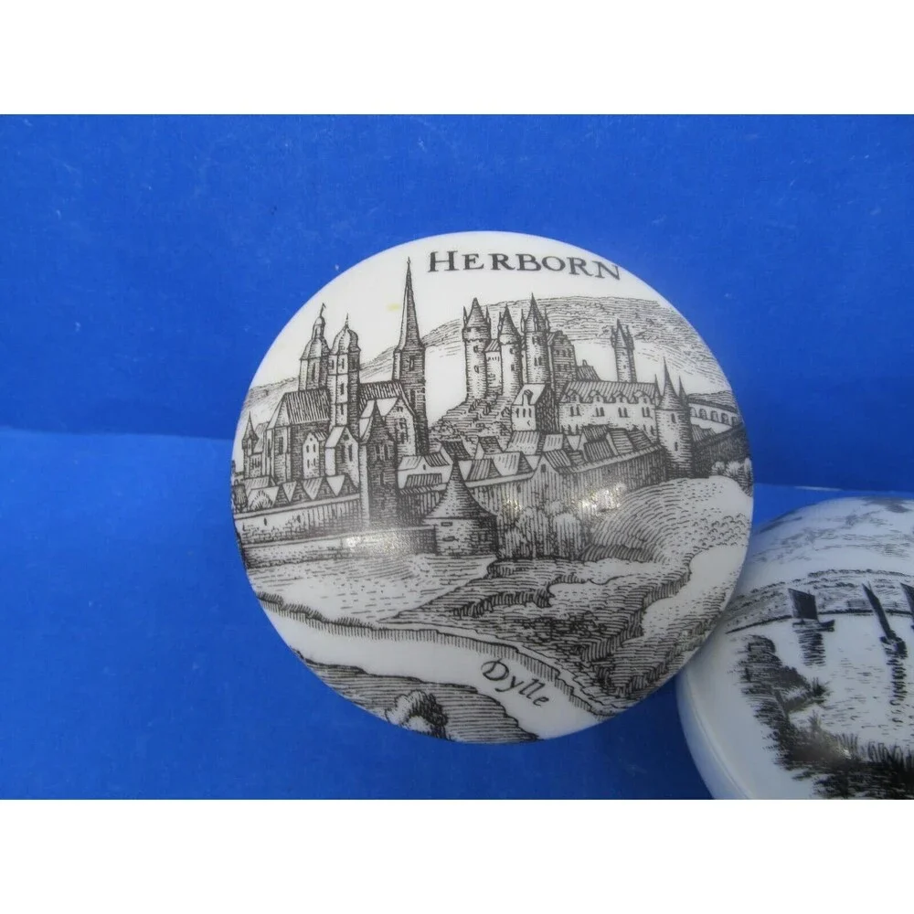 Alte Stadtebilder Alienkinstadt #2093 Trinket Dish And Kaiser Trinket Dish
